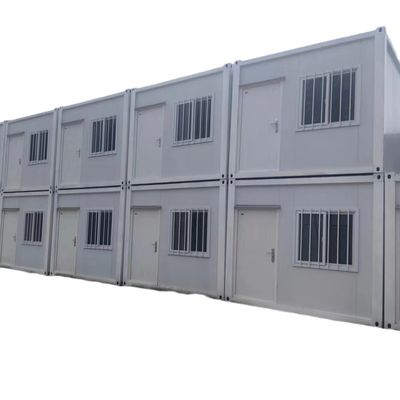 Дом Станция из оцинкованной стали Сэндвичная панель 20ft 40ft Контейнер Дом современный Prefab Flat Pack Жилой дом Контейнер