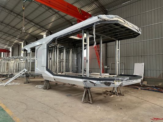 Наружный роскошный жилой озелененный дом с гальванизированной стальной рамой