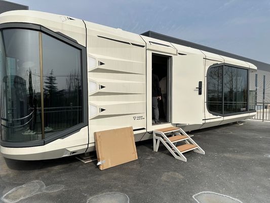Luxury Outdoor Resort Мобильный Домашний Космический Капсула Жилой Контейнер Дом для гостиницы в индивидуальном цвете