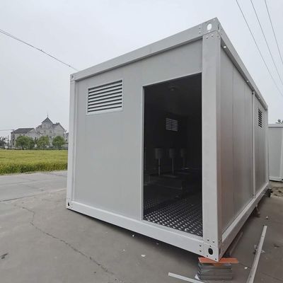 Заказные общественные модульные мобильные туалеты Умывальник для мытья рук Пьедестал ванная комната Блок префабрикованный контейнер Душ для отмывания для мероприятий
