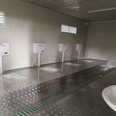 20FT/40FT настраиваемый Skid Portaloo Внешний мобильный портативный туалет