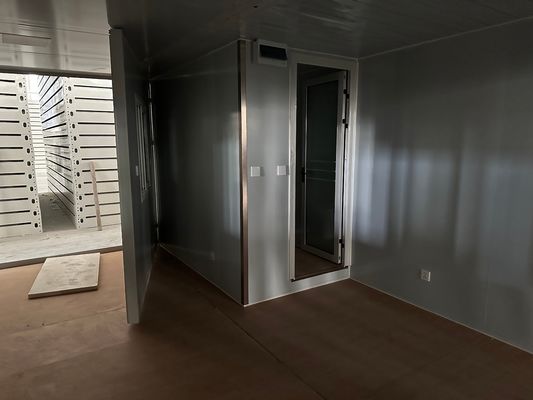 Стальная 40HQ контейнерная нагрузка современный на заказ портативный сборный роскошный каменный шерстяной сэндвич панель расширяемый контейнерный дом