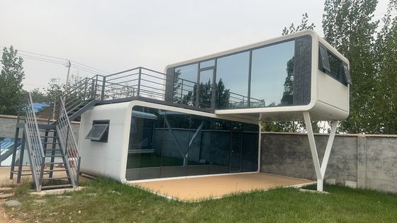 Современный дом с предварительной изготовлением космическая капсула кровать гостиница кабина модульный космический капсула дом с электрическим освещением в индивидуальных цветах