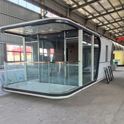 Наружный Prefab Space Capsule House Опция отеля с индивидуальным цветом