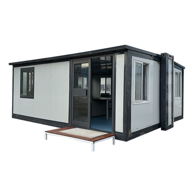 Транспорт и груз Многофункциональный 20Ft Prefab Container Расширяемый дом Легкая сталь Складный сборный дом для фермы