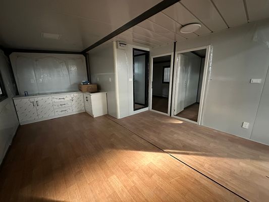 Контейнерная доставка на заказ цвет 20ft 40ft расширяемый контейнерный дом с кухней и гостиной 3 спальни
