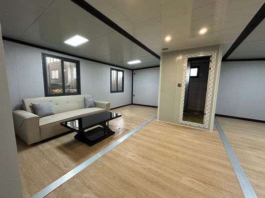 Контейнерная доставка на заказ цвет 20ft 40ft расширяемый контейнерный дом с кухней и гостиной 3 спальни