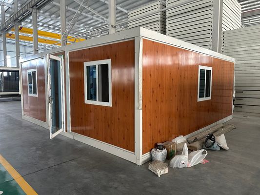 Дом быстро построить 40 футов 20 футов Prefab современный подвижной сборной виллы портативный индивидуальный макет расширяемый контейнерный дом