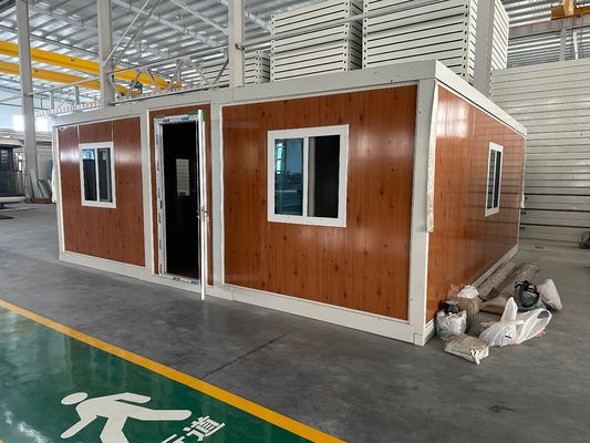Дом быстро построить 40 футов 20 футов Prefab современный подвижной сборной виллы портативный индивидуальный макет расширяемый контейнерный дом