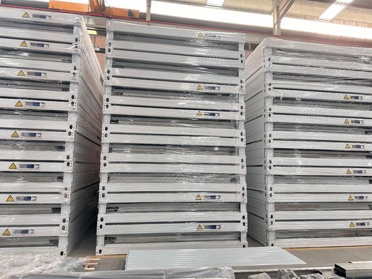 Водостойкость Огнестойкость 6x3x2.8 М 20 футов Оцинкованная легкая стальная рама Префабрикация Модульный дом Комната Плоская упаковка контейнерный дом