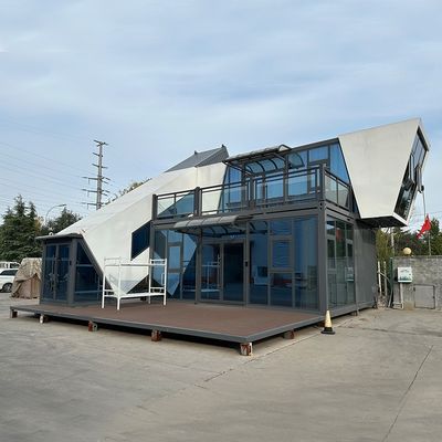 Настраиваемый размер Rotproof водонепроницаемая огнеупорная сталь 20ft 40ft Prefab Flat Pack Container House для легкой установки