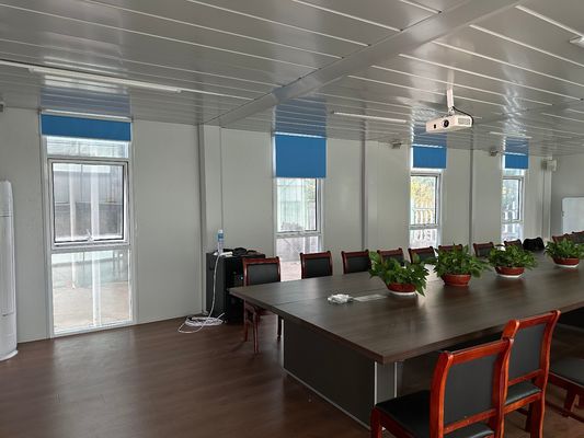 Настраиваемый размер Rotproof водонепроницаемая огнеупорная сталь 20ft 40ft Prefab Flat Pack Container House для легкой установки