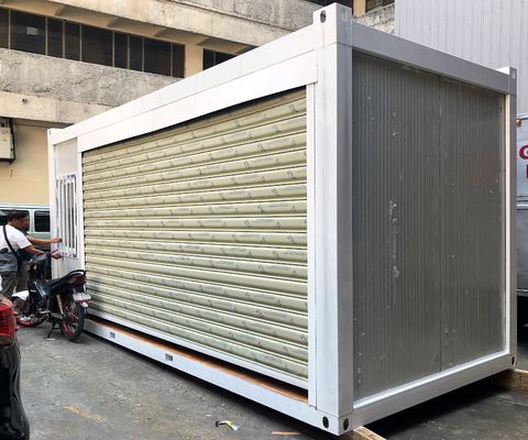 Современный простой стиль сэндвич панель роскошный модульный 20ft безопасный сильный стабильный энергосберегающий плоский пакет жилой контейнерный дом