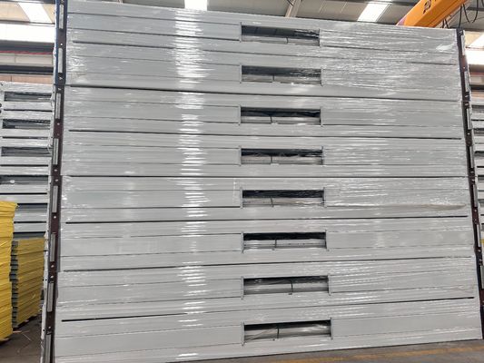 Быстрая сборка Контейнерный офис водонепроницаемый огнеупорный модульный стальной рамы Flat Pack Container House 40'HC Shipping Hotel