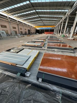 Настраиваемая крыша лестницы стеклянный занавес стена стекловолокно бутерброд панель контейнер дом квартира