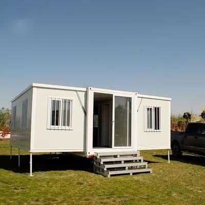 Подъемная комната Внешний складной расширяемый контейнерный дом 20FT 30FT 40FT Дома из готовой стали