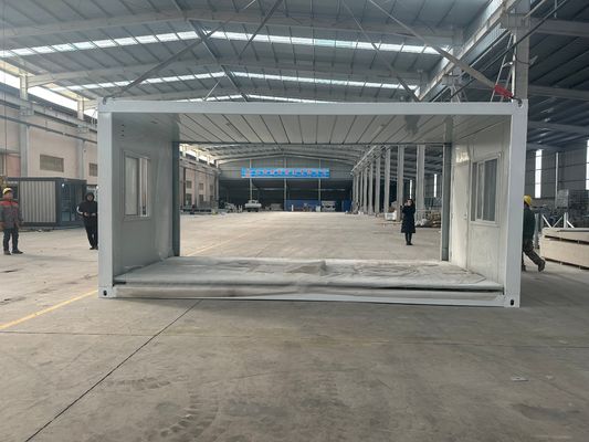 20 футов 30 футов 40 футов Готовое поколение стальной рамы стекловолокнистой крыши складной контейнерный дом для многоцелевой квартиры