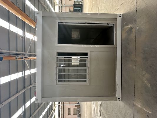 Усовершенствуйте быстро построить 20ft 30ft 40ft настройки модульный водонепроницаемый стеклянный шерстяной сэндвич панель складной контейнерный дом с 1