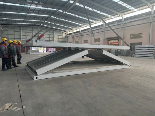 Стальной 20ft 30ft 40ft Prefab Сэндвич панель модульный Зигзаг складной контейнерный дом с сильной и стабильной структурой