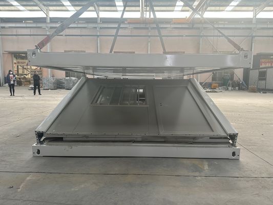 Экономичный многоцелевой индивидуальный сборный 20ft 40ft сэндвич панель складной контейнерный дом с оцинкованной стальной рамой