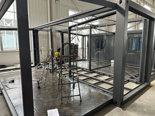 Вилла готова к переезду в 20ft 30ft 40ft подвижной расширяемый контейнерный дом дома экологически чистые стальные рамы префабрикованный контейнерный дом