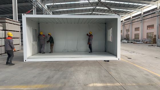 Алюминиевое окно Стальная рама с предварительной изготовлением 20 40Ft передвижной сборной портативный складной контейнерный дом для гибких целей