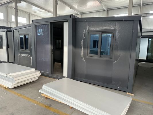 Современный дизайн стиль роскошный тип 20ft быстрого строительства модуль расширяемый контейнерный дом