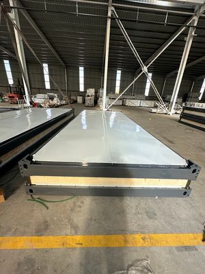 Портативный Австралия 20ft 40ft сэндвич панель плоский пакет контейнерный дом с 15-25 лет жизненного цикла и отгрузки по 40'HC