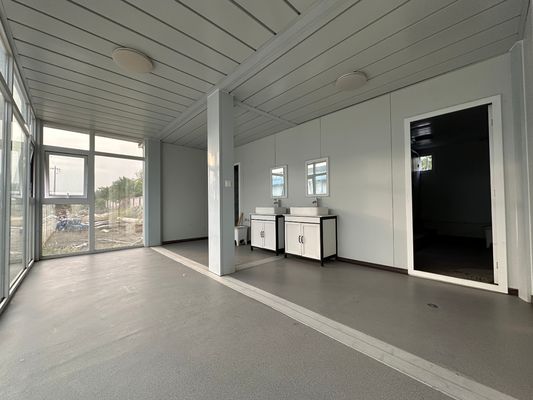 Сборка Fat Pack Container House 20FT/40FT настраиваемая для доставки Flat Pack Office Container Frame House