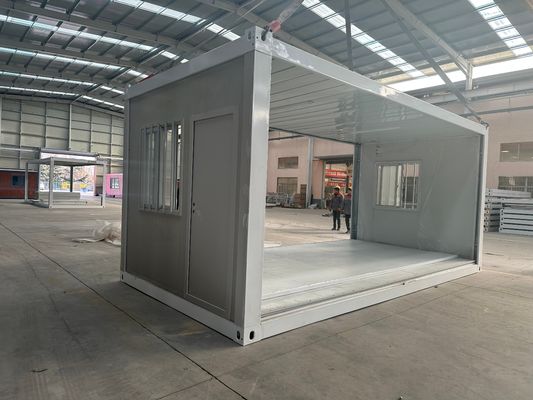 Легкая сборка складное офисное модульное жилье складное сборное здание с EPS сэндвич-панель стенные контейнеры дома