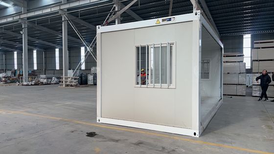 Устойчивый к погодным условиям материал 20ft 40ft Контейнерный складный дом Префабрикованный складный контейнерный дом для офиса и школы