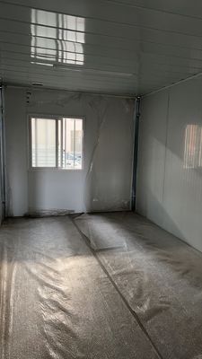 Устойчивый к погодным условиям материал 20ft 40ft Контейнерный складный дом Префабрикованный складный контейнерный дом для офиса и школы