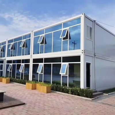 40'HQ Shippment Steel Модульный сборный контейнерный дом для легкой установки в индивидуальном отсоединяемом водонепроницаемом