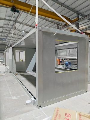 Легкая транспортировка Современный дизайн 20ft 40ft подвижной контейнерный дом портативный сборный мобильный дом складной контейнерный дом