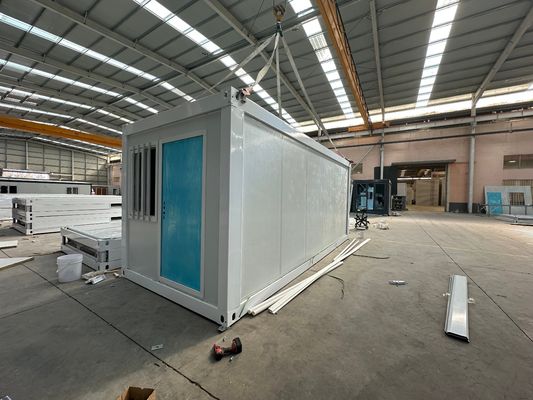 Стальная рама Легкая сборка 20ft 30ft 40ft Prefab House Расширяемый контейнерный дом Домашний офис Складный дом для получения выгоды