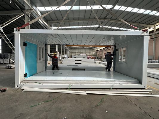 Any Time House Mobile Prefab Camp Белый складной контейнерный дом для индивидуальных нужд Кухня и домашний офис