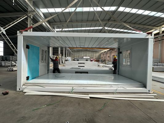 20ft 30ft Office Folding Container House Custom Kitchen Requirement for Home Office Модульные сборные складные дома