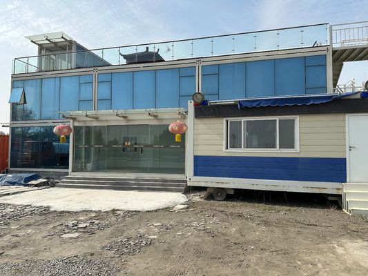 Современный стиль дизайна Быстрая установка Переносная профессиональная настройка Высокий рейтинг ветра Префабрикованные контейнерные дома