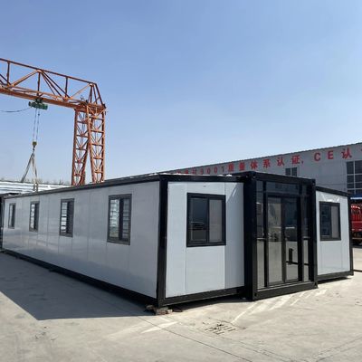 40ft или индивидуальная сэндвич панель расширяемый контейнерный дом Теплая гостиная и ванная комната