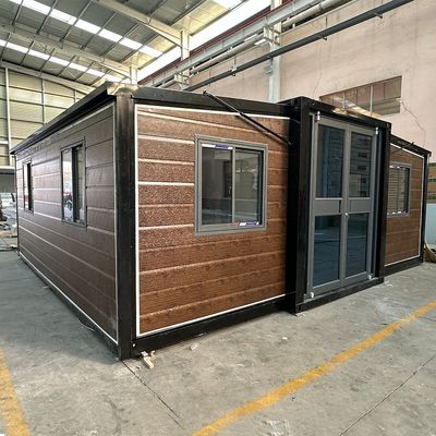 Установка Гибкая сборка Многофункциональный 40ft 20ft ветроустойчивый сборный расширяемый дом с ванной и кухней