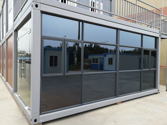 Современный дизайн стиль Отсоединяемый контейнерный дом для жилых теплоизоляции портативный сборка 20FT / 40FT на заказ