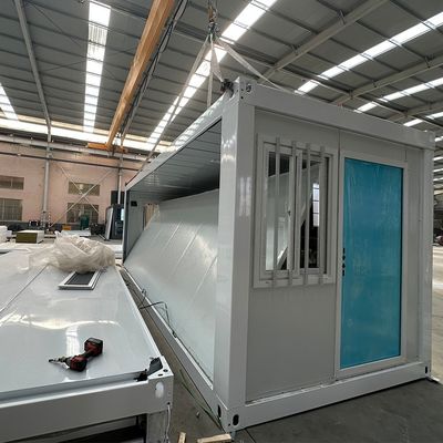 20ft/30ft/40ft водонепроницаемый складной контейнерный дом Быстрая установка для рабочего дома