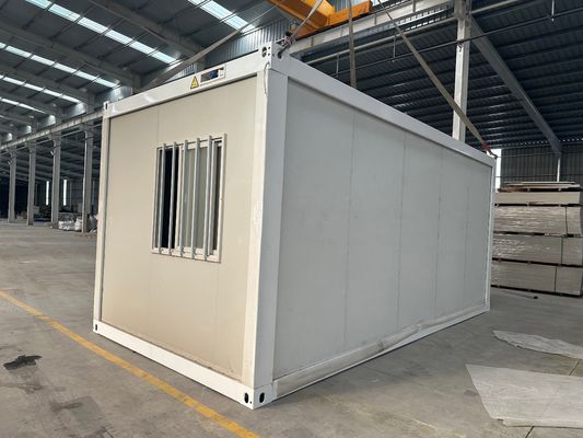 Местный стандарт электричества Доступное офисное кемпинг 20ft 40ft Prefab Container House с модульным складной металлической конструкции