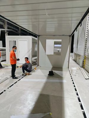 Домашний офис 20 Ft 40 Ft Prefab Building Мини складной мобильный портативный дом с кухней на заказ