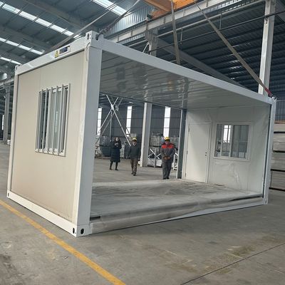 Экологически чистый Складируемый портативный сборный складный контейнерный дом Мобильный складный дом с крышей сэндвич-панель EPS