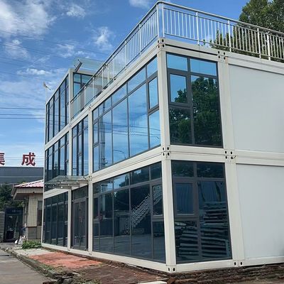 Отсоединительный контейнерный дом сборка сборка сборка с предварительно изготовленным модульным домом с оцинкованной стальной структурой