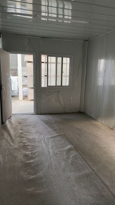 Предварительно изготовленный складной 20ft Office складной контейнерный дом для Филиппин безопасности двери и пространство-сберегающий дизайн