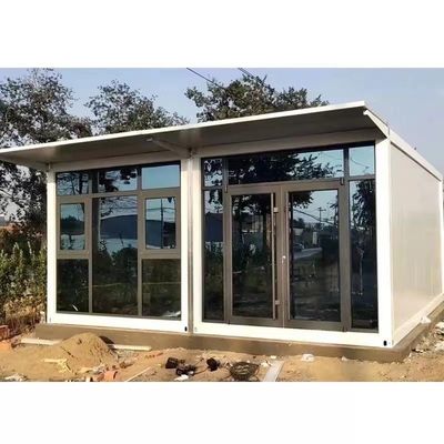 40ft 20ft Fast Install Flat Pack Storage Container for Office High Wind Rating Container House Дома в белом