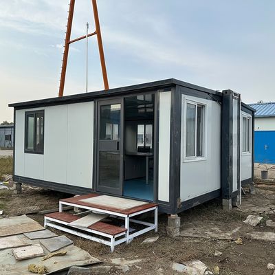 Проницаемый расширяемый сборный дом на заказ Мобильный ветроустойчивый складной расширяемый стальной контейнер Гостиный дом