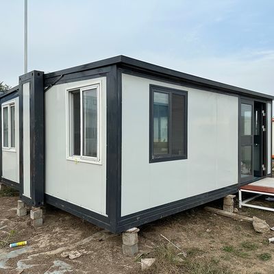 20FT прямая поставка современный дизайн стиль расширяемый контейнерный дом для легкой установки огнеупорный контейнер Casa